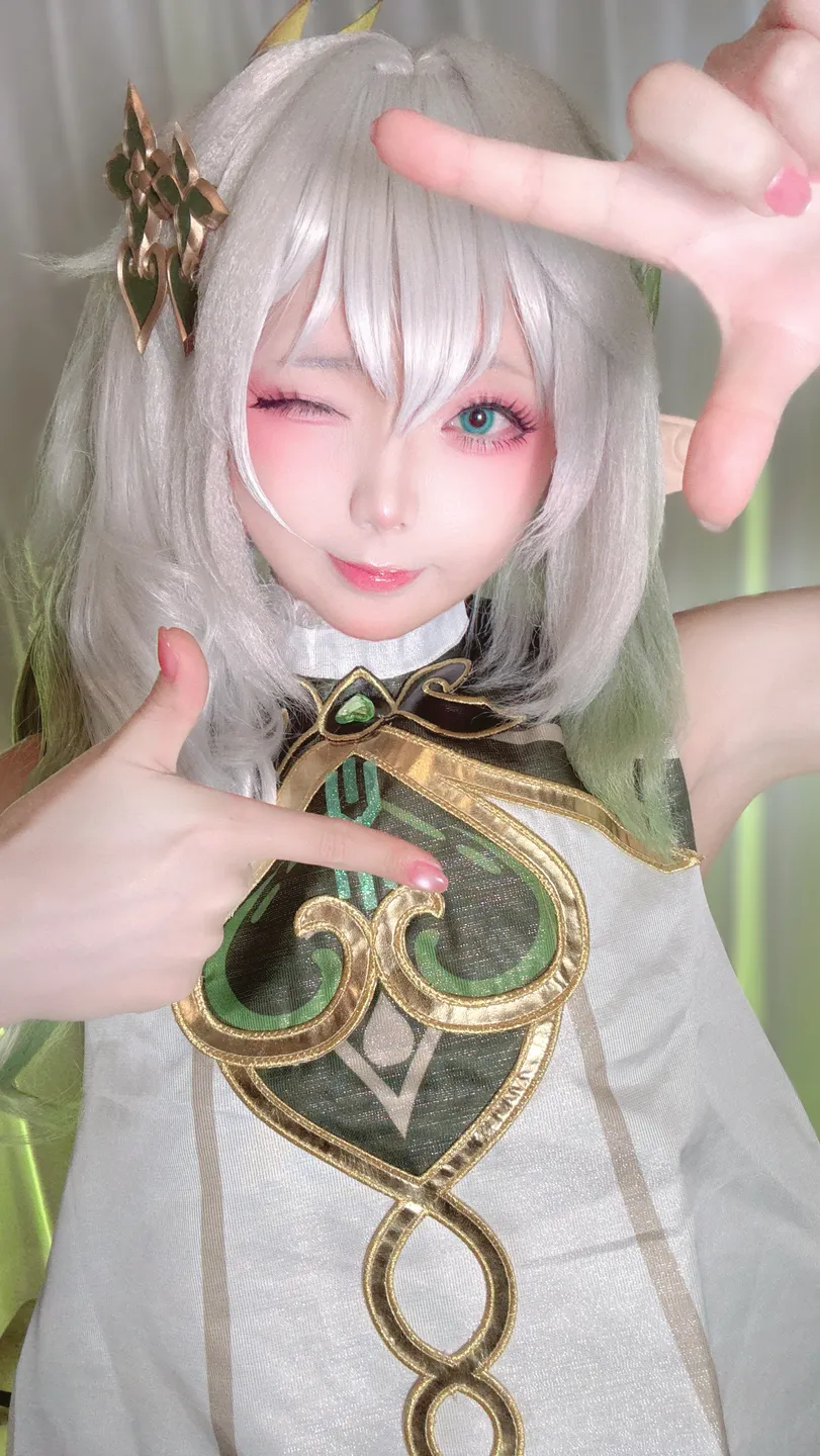 91tutu.cc@ChuChu♡MAGIC _🎂🎉【誕生日記念】原⚫︎くじ🎂🎉_ナヒーダ写真集_82P,1V_1_78GB-017.webp