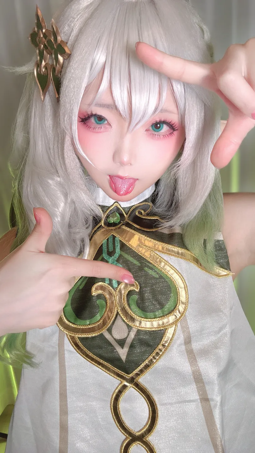 91tutu.cc@ChuChu♡MAGIC _🎂🎉【誕生日記念】原⚫︎くじ🎂🎉_ナヒーダ写真集_82P,1V_1_78GB-018.webp