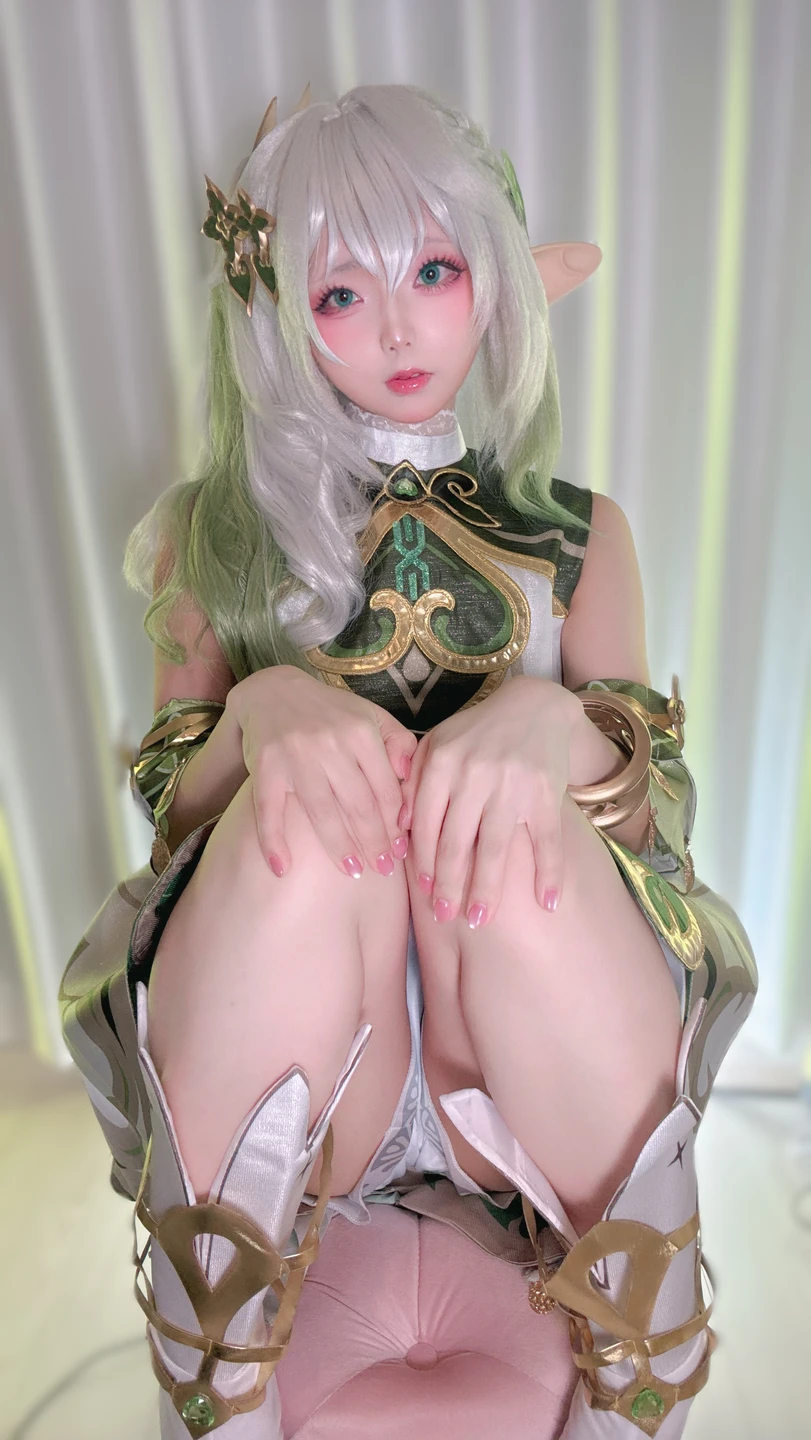 91tutu.cc@ChuChu♡MAGIC _🎂🎉【誕生日記念】原⚫︎くじ🎂🎉_ナヒーダ写真集_82P,1V_1_78GB-030.webp