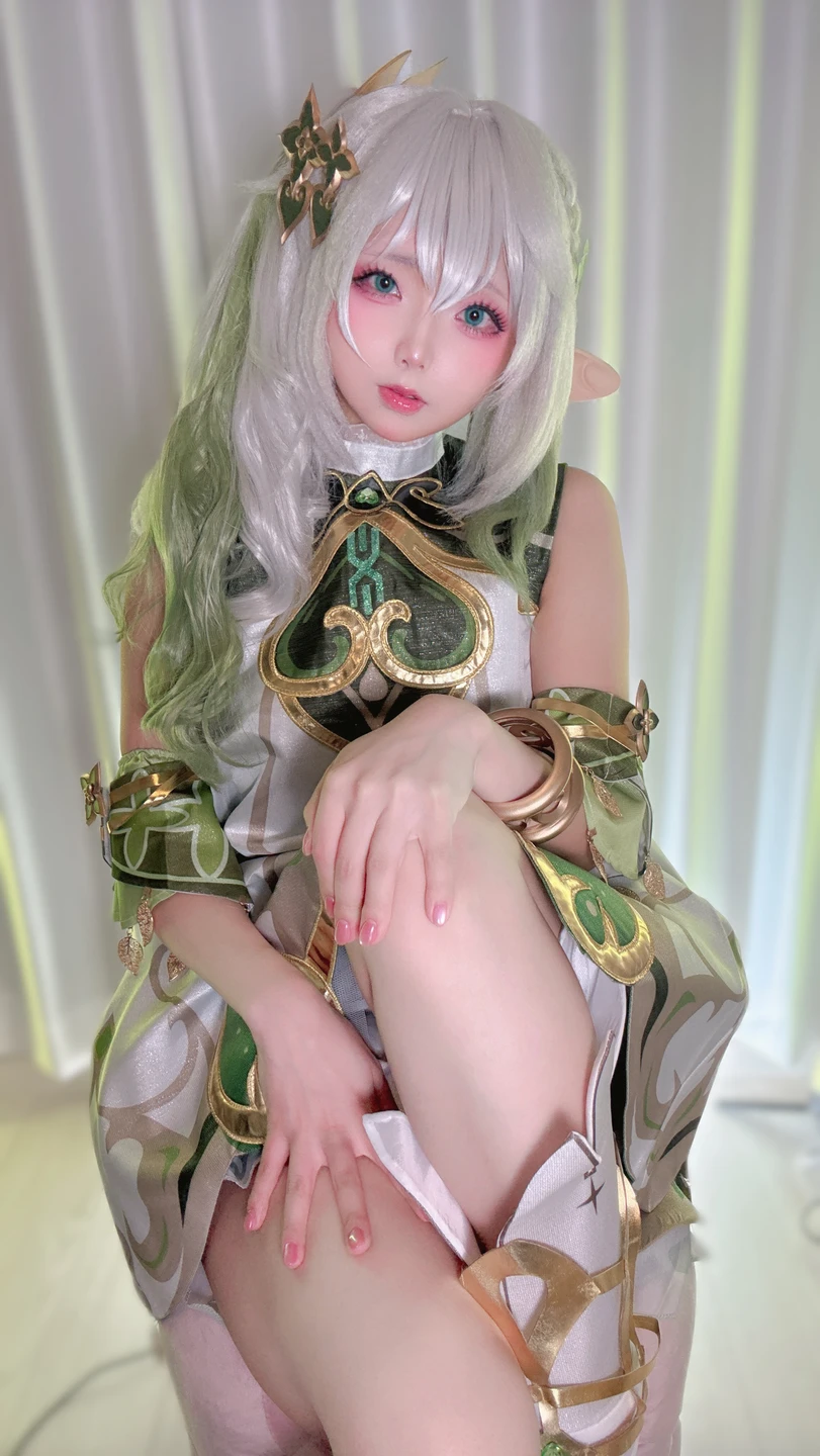 91tutu.cc@ChuChu♡MAGIC _🎂🎉【誕生日記念】原⚫︎くじ🎂🎉_ナヒーダ写真集_82P,1V_1_78GB-031.webp