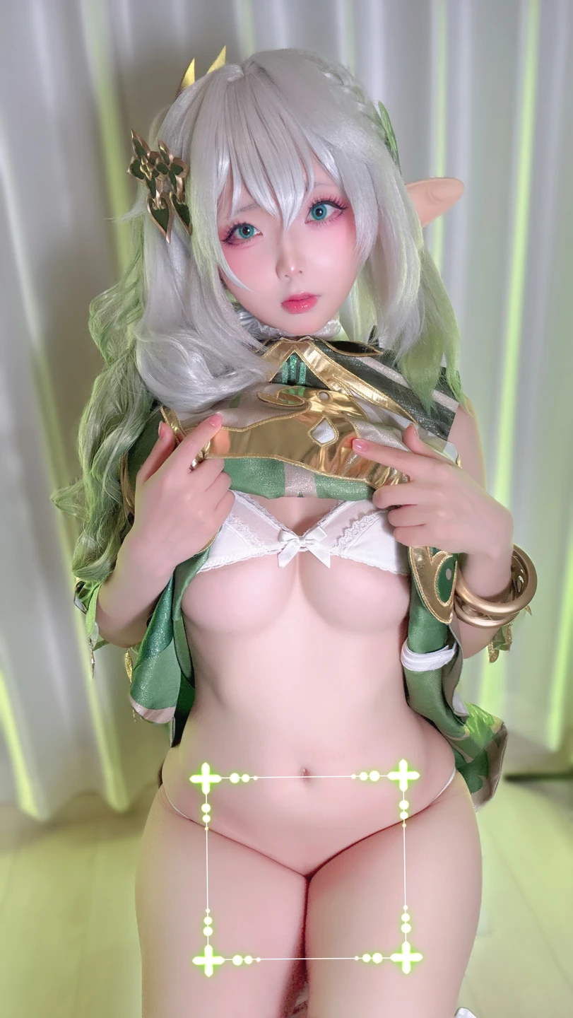 91tutu.cc@ChuChu♡MAGIC _🎂🎉【誕生日記念】原⚫︎くじ🎂🎉_ナヒーダ写真集_82P,1V_1_78GB-034.webp