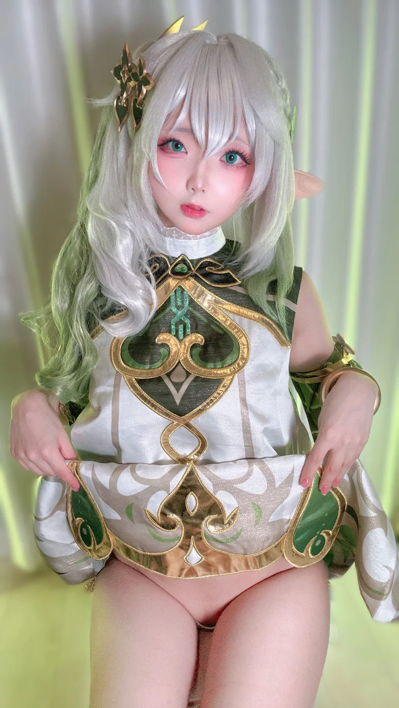 91tutu.cc@ChuChu♡MAGIC _🎂🎉【誕生日記念】原⚫︎くじ🎂🎉_ナヒーダ写真集_82P,1V_1_78GB-037.webp