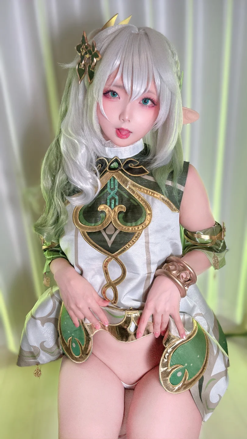 91tutu.cc@ChuChu♡MAGIC _🎂🎉【誕生日記念】原⚫︎くじ🎂🎉_ナヒーダ写真集_82P,1V_1_78GB-038.webp