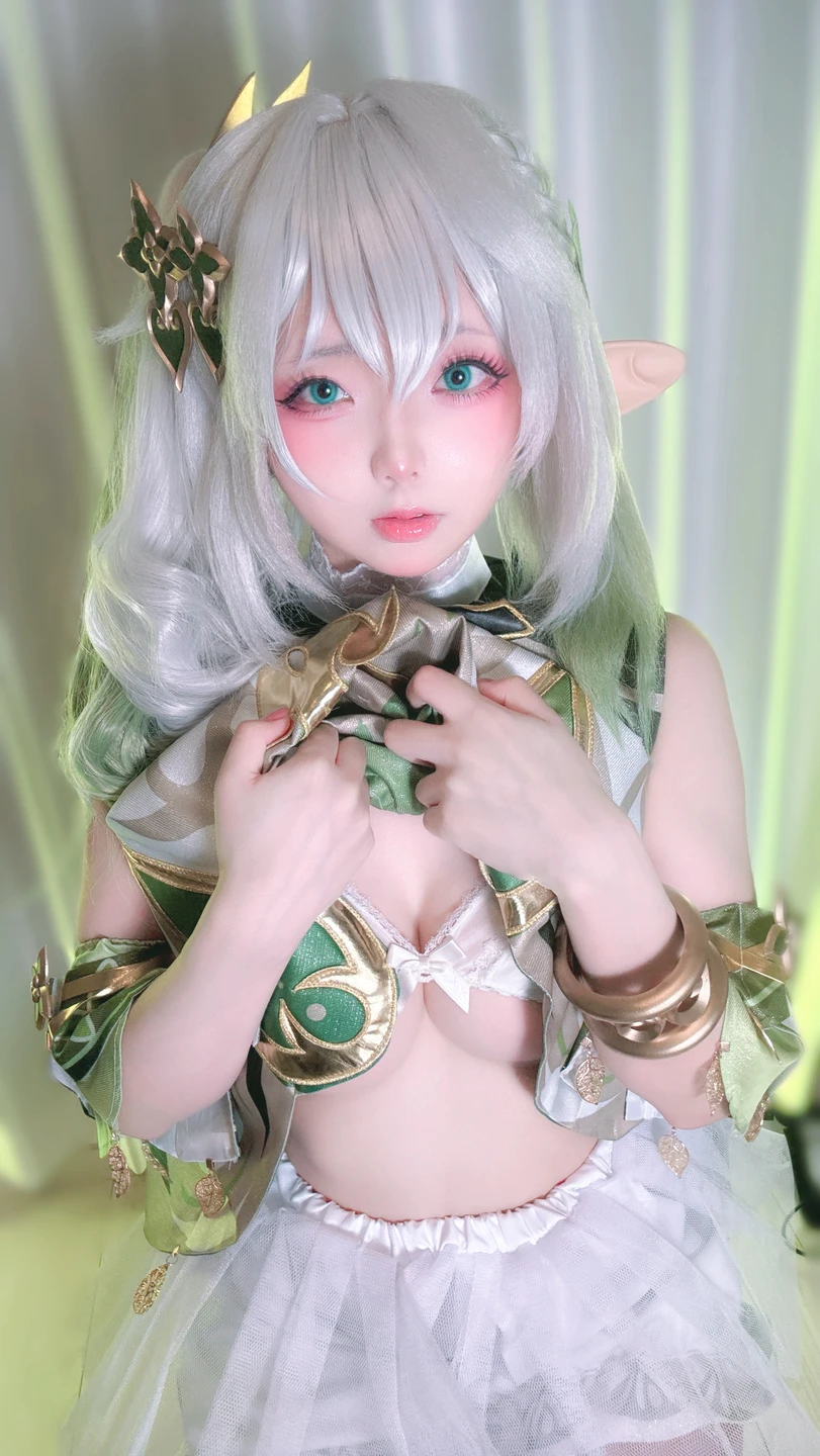 91tutu.cc@ChuChu♡MAGIC _🎂🎉【誕生日記念】原⚫︎くじ🎂🎉_ナヒーダ写真集_82P,1V_1_78GB-040.webp