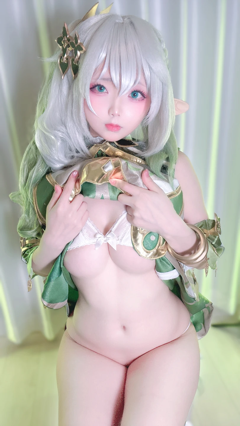 91tutu.cc@ChuChu♡MAGIC _🎂🎉【誕生日記念】原⚫︎くじ🎂🎉_ナヒーダ写真集_82P,1V_1_78GB-043.webp