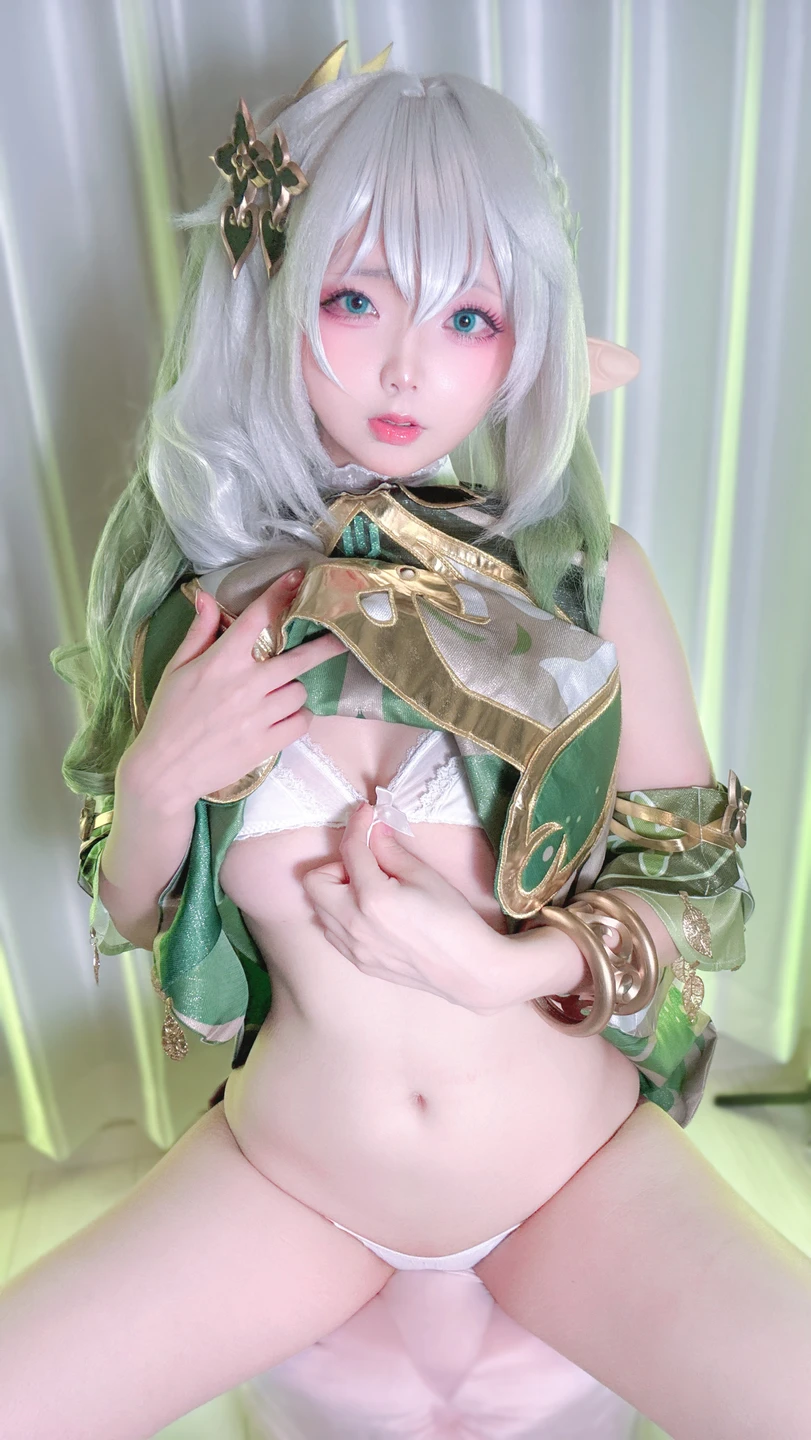 91tutu.cc@ChuChu♡MAGIC _🎂🎉【誕生日記念】原⚫︎くじ🎂🎉_ナヒーダ写真集_82P,1V_1_78GB-044.webp