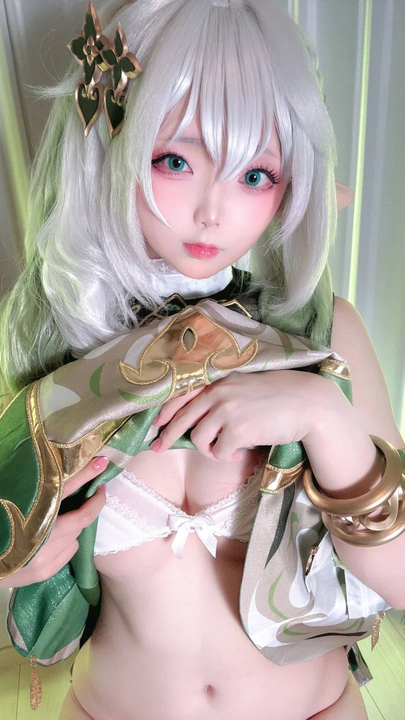 91tutu.cc@ChuChu♡MAGIC _🎂🎉【誕生日記念】原⚫︎くじ🎂🎉_ナヒーダ写真集_82P,1V_1_78GB-048.webp