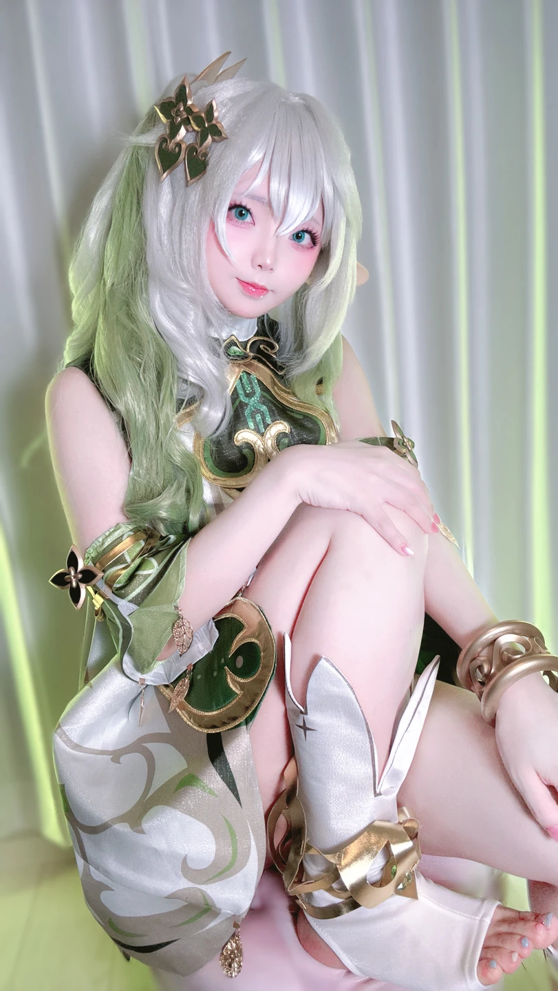 91tutu.cc@ChuChu♡MAGIC _🎂🎉【誕生日記念】原⚫︎くじ🎂🎉_ナヒーダ写真集_82P,1V_1_78GB-055.webp