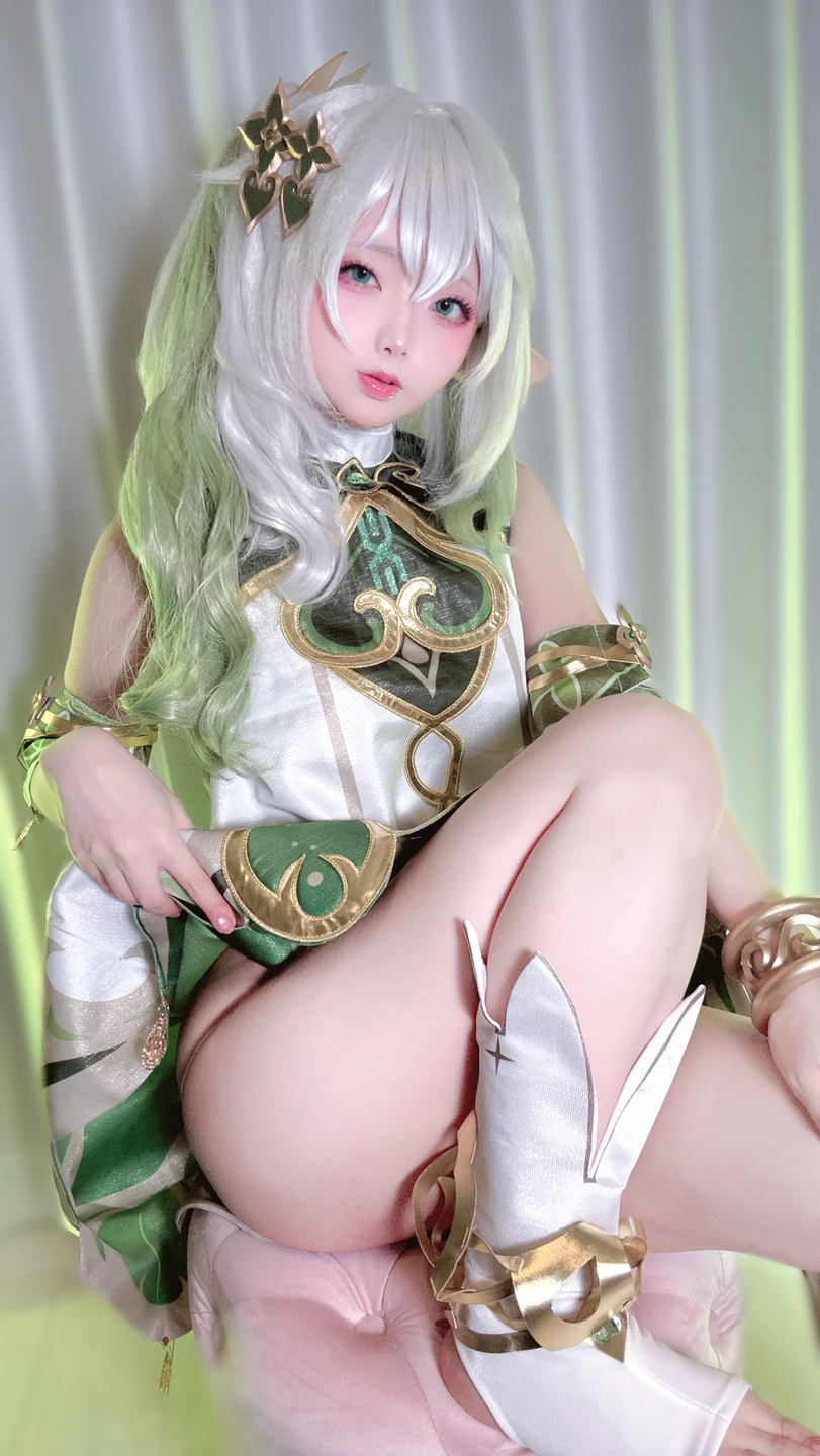 91tutu.cc@ChuChu♡MAGIC _🎂🎉【誕生日記念】原⚫︎くじ🎂🎉_ナヒーダ写真集_82P,1V_1_78GB-056.webp