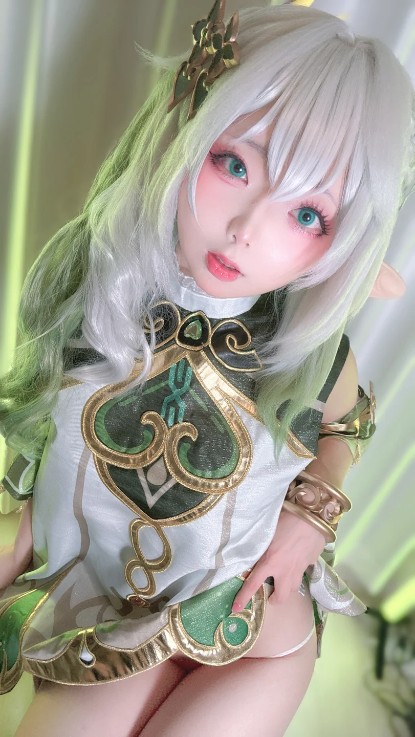 91tutu.cc@ChuChu♡MAGIC _🎂🎉【誕生日記念】原⚫︎くじ🎂🎉_ナヒーダ写真集_82P,1V_1_78GB-057.webp