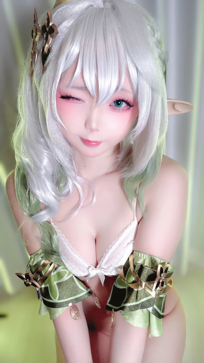 91tutu.cc@ChuChu♡MAGIC _🎂🎉【誕生日記念】原⚫︎くじ🎂🎉_ナヒーダ写真集_82P,1V_1_78GB-076.webp