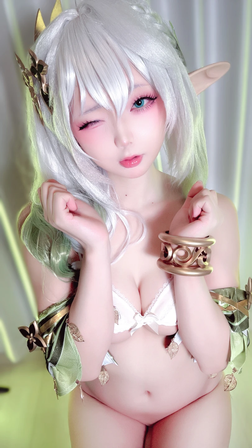 91tutu.cc@ChuChu♡MAGIC _🎂🎉【誕生日記念】原⚫︎くじ🎂🎉_ナヒーダ写真集_82P,1V_1_78GB-077.webp