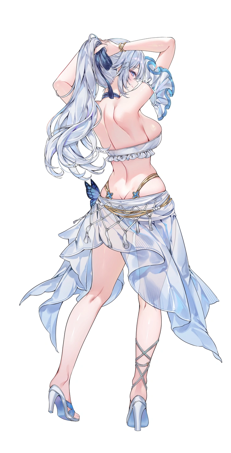 Machi馬吉 - 流萤泳装 Firefly  Bikini ホタル💚ビキニ wip [478MB 57P 1V]