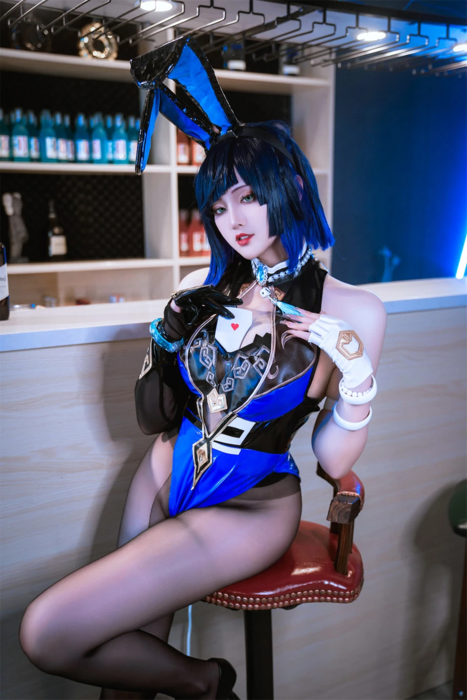 91tutu.cc@Natsuko_夏夏子 - No.096 夜兰兔女郎-002.webp