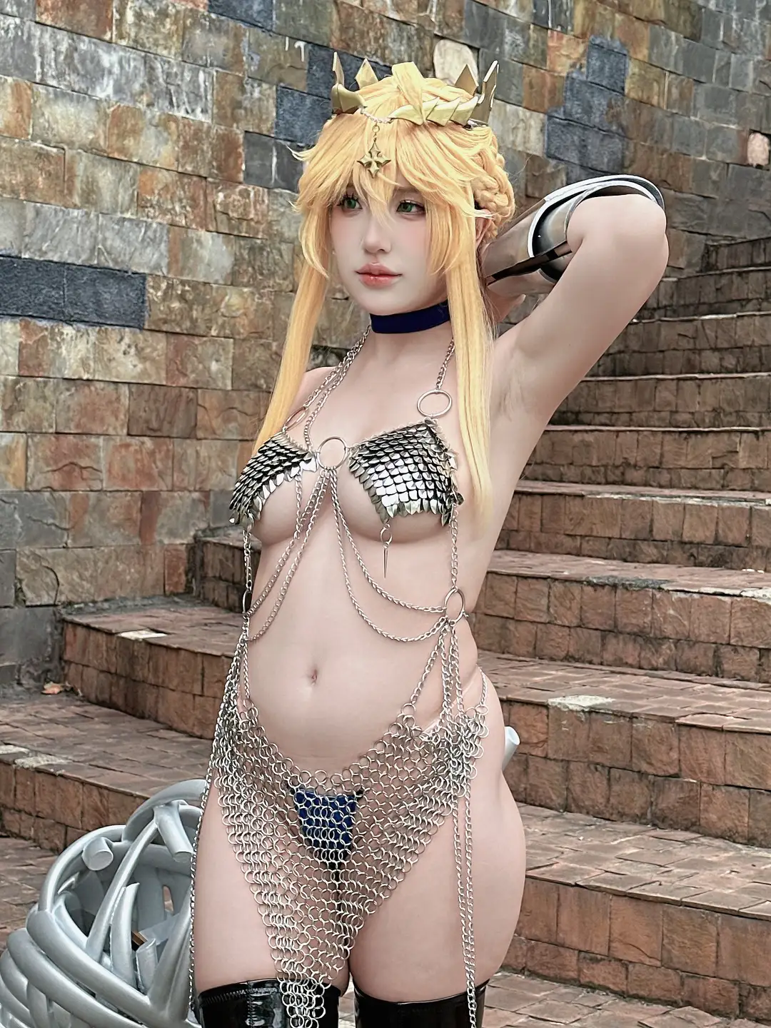 91tutu.cc@PuyPuy_Chan - No.052 LArtoria - Chainmail-006.webp