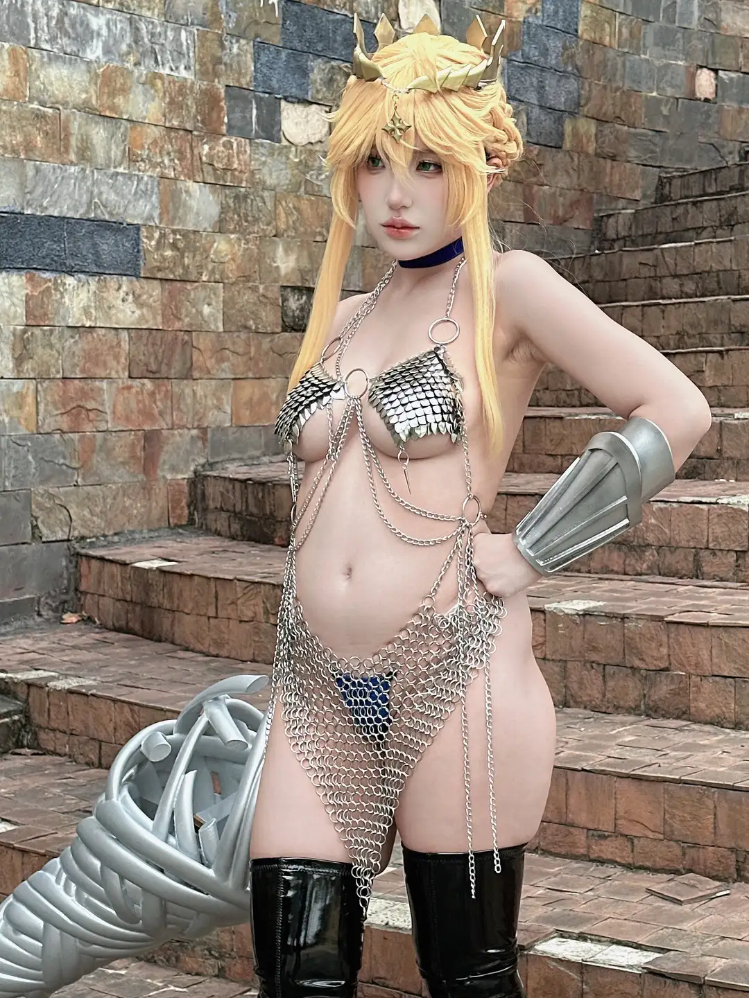 91tutu.cc@PuyPuy_Chan - No.052 LArtoria - Chainmail-007.webp