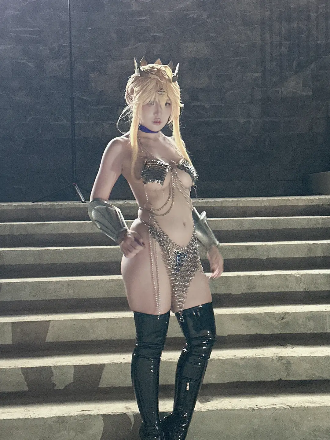 91tutu.cc@PuyPuy_Chan - No.052 LArtoria - Chainmail-015.webp