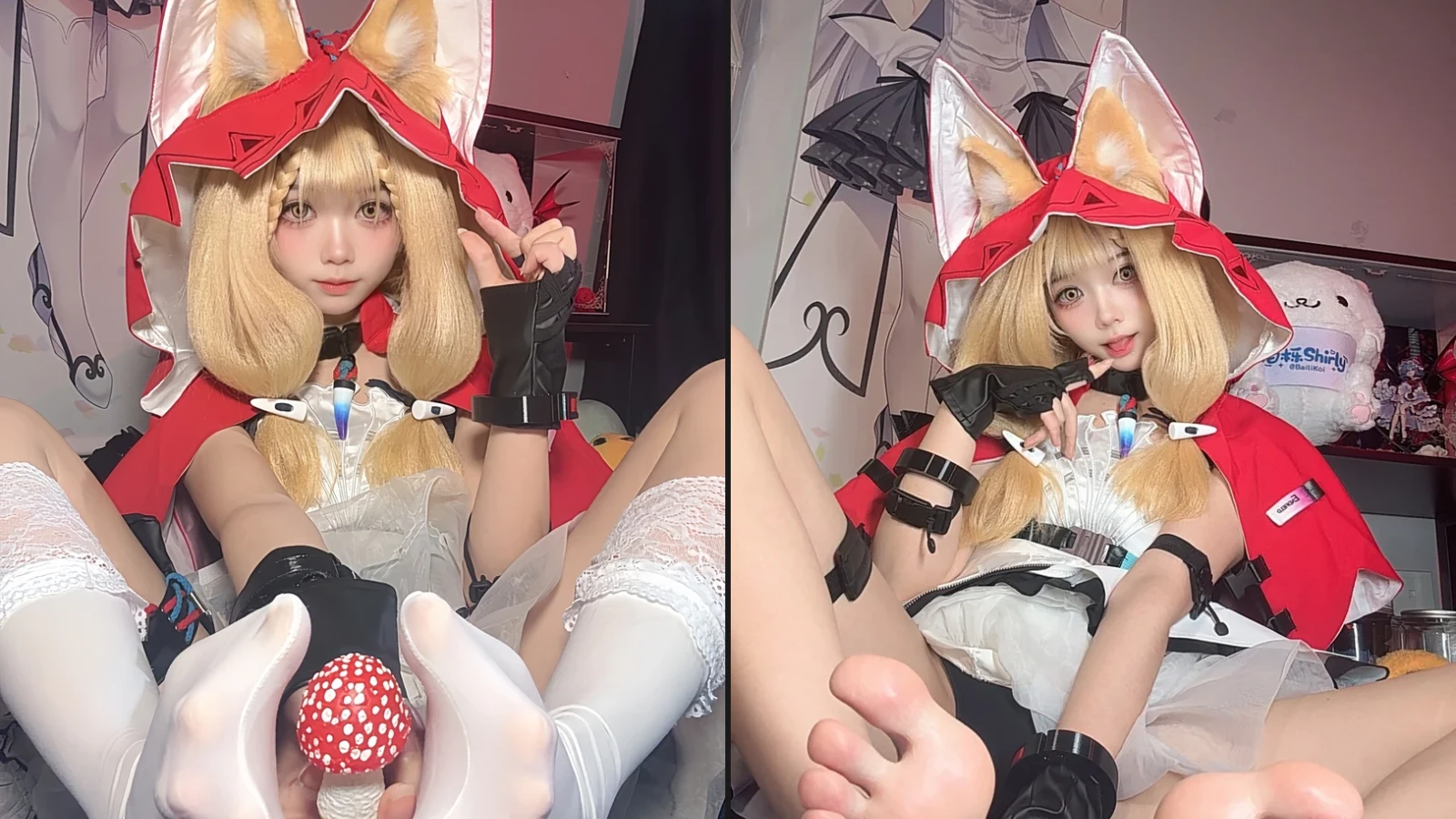 白栎Shirly - No.059 明日方舟 洛茜 [148P,29V-3.27GB]