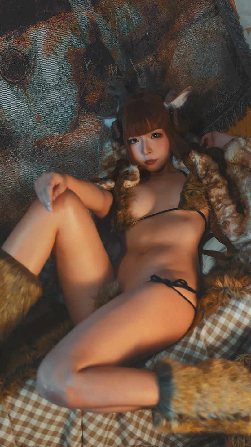 yuuhui玉汇 – NO.011 圣诞麋鹿兽耳 [110P1V-1.19GB]