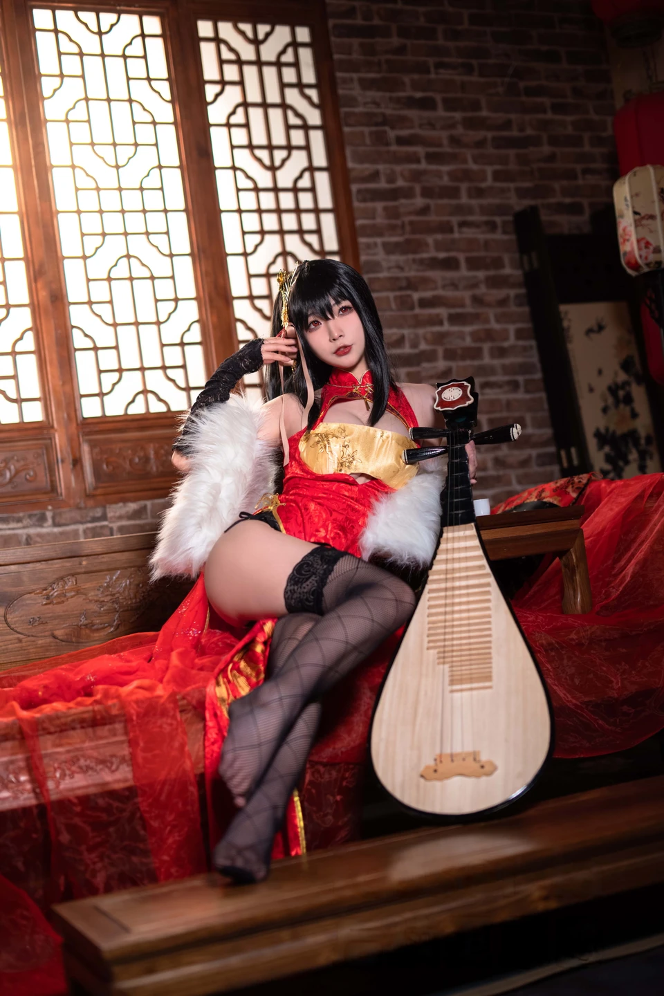 yuuhui玉汇 – NO.094 碧蓝航线 大凤旗袍[23P-148M]