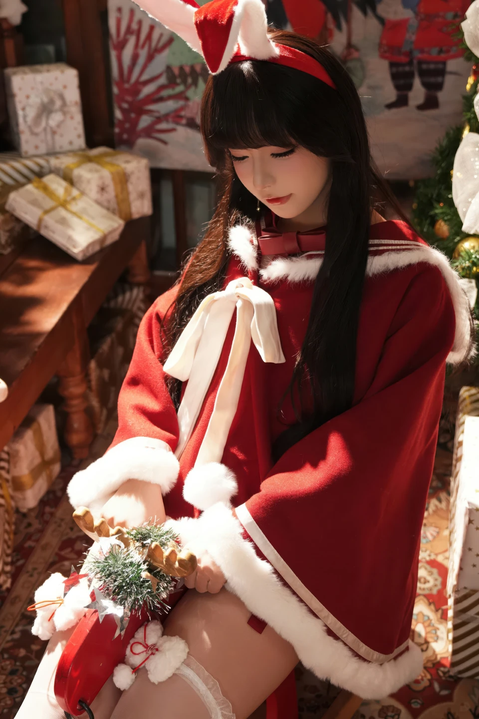 yuuhui玉汇 - 圣诞节特辑 告白夜 [130P-477MB]